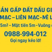 ĐẤT ĐẤU GIÁ Xa Mạc, Liên Mạc, Mê Linh, Hà Nội, cam kết bán đúng giá chủ thu